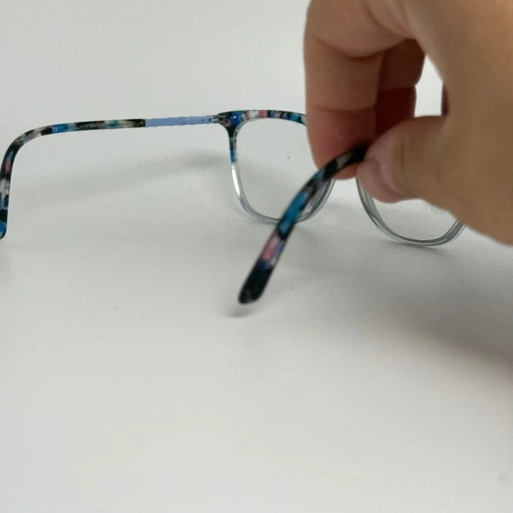 Bebe BB4191 Blue Pink Tortoise Cat Eye Eyeglass Frames 54-17-135 460